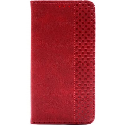 Фото Чехол книжка Protective Case Leather book для Xiaomi Poco M3 Красный