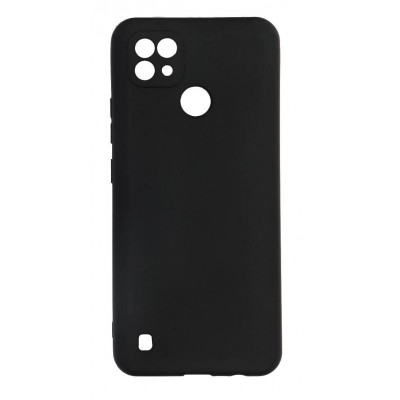 Фото Накладка силиконовая Silicone Case для Realme C21/C21Y Черная