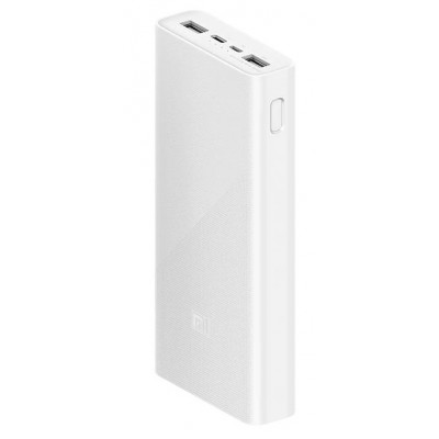 Фото Внешний аккумулятор Xiaomi Mi Power Bank 3 20000 (PLM18ZM) Белый