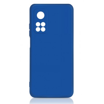 Фото Накладка силиконовая с микрофиброй DF xiOriginal-27 для Xiaomi Redmi Note 11 Pro/Note 11 Pro 5G/Note 12 Pro 4G Синяя