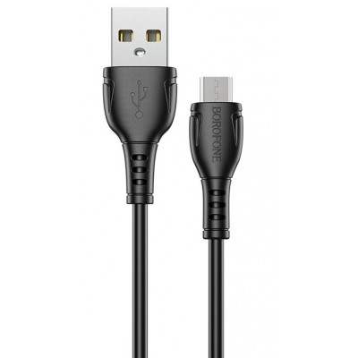 Фото Кабель Borofone BX51 USB на Micro USB, черный