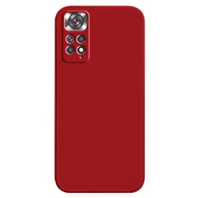 Фото Накладка силиконовая Silicone Case для Xiaomi Redmi Note 11/Note 11S Красная