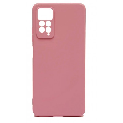 Фото Накладка силиконовая Silicone Cover для Xiaomi Redmi Note 11 Pro/Note 11 Pro 5G/Note 12 Pro 4G Розовая