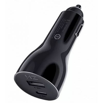 Фото Автомобильное зарядное устройство ZMI Metal Car Charger AP721, 45 Вт, black