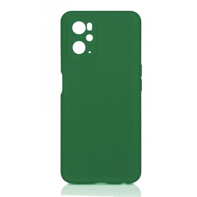 Фото Накладка силиконовая матовая Fashion Case для Realme 9i Зеленая