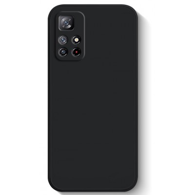 Фото Накладка силиконовая Silicone Cover для Xiaomi Redmi Note 11 Pro Plus 5G Черная