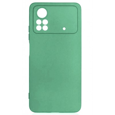 Фото Накладка силиконовая Silicone Cover для Xiaomi Poco X4 Pro 5G Зеленая