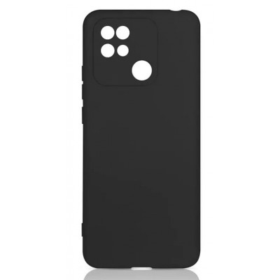 Фото Накладка силиконовая Silicone Cover для Xiaomi Redmi 10A Черная