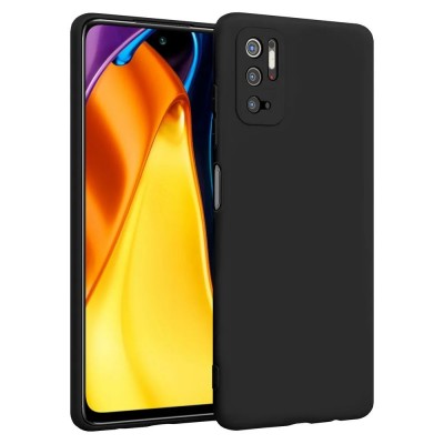 Фото Накладка силиконовая Fashion Case для Xiaomi Poco M3 Pro/Redmi Note 10T Черная