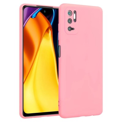 Фото Накладка силиконовая Fashion Case для Xiaomi Poco M3 Pro/Redmi Note 10T Розовая