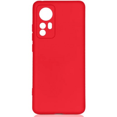 Фото Накладка силиконовая Silicone Case для Xiaomi 12/12X Красная