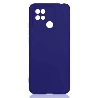 Фото Накладка силиконовая Silicone Cover для Xiaomi Redmi 10A Синяя