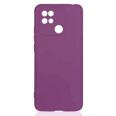 Фото Накладка силиконовая Silicone Cover для Xiaomi Redmi 10A Сиреневая