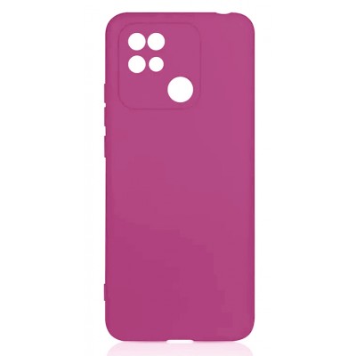 Фото Накладка силиконовая Silicone Cover для Xiaomi Redmi 10A Розовая