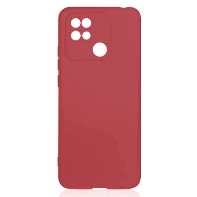 Фото Накладка силиконовая Silicone Cover для Xiaomi Redmi 10A Красная