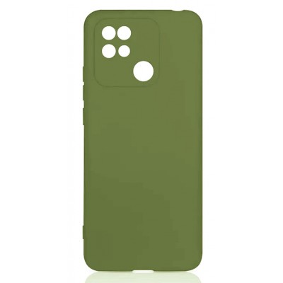 Фото Накладка силиконовая Silicone Cover для Xiaomi Redmi 10A Хаки