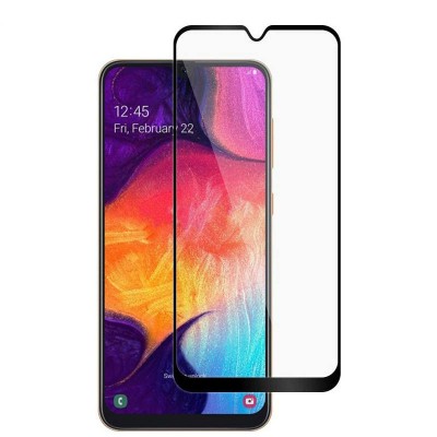 Фото Защитное стекло Jasper для Samsung Galaxy A20/30/30s/A32/A33/A40s/A50/A50s/M30/M30s/M31/M21 Черное