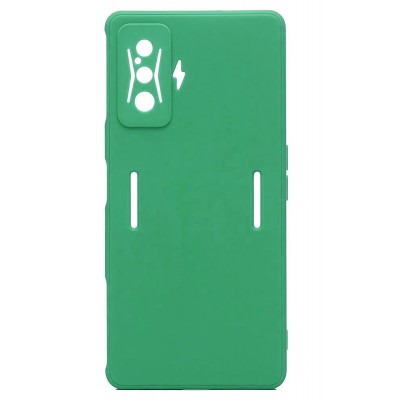 Фото Накладка силиконовая Silicone Cover для Xiaomi Poco F4 GT Зеленая
