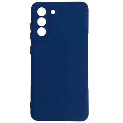 Фото Накладка силиконовая Silicone Case для Samsung Galaxy S21 FE Синяя