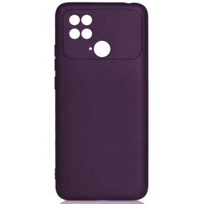 Фото Накладка силиконовая Silicone Case для Xiaomi Poco C40 Фиолетовая