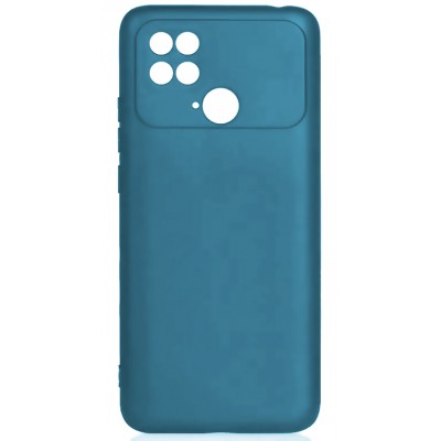 Фото Накладка силиконовая Silicone Case для Xiaomi Poco C40 Голубая