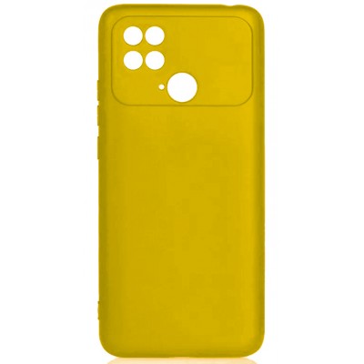 Фото Накладка силиконовая Silicone Case для Xiaomi Poco C40 Желтая