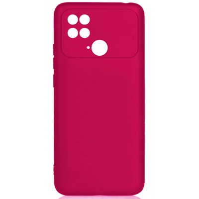 Фото Накладка силиконовая Silicone Case для Xiaomi Poco C40 Розовая