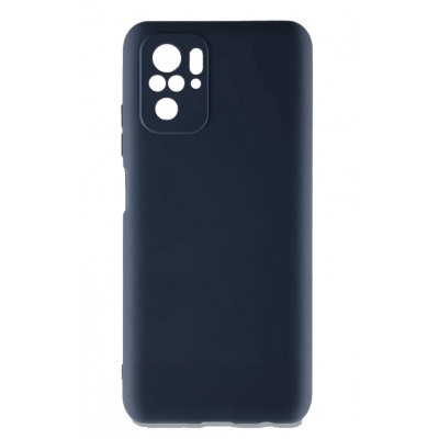 Фото Накладка силиконовая Silicone Case для Xiaomi Poco M5S Темно-синяя