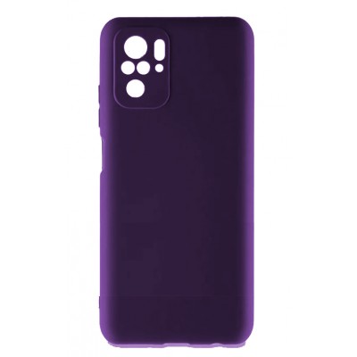 Фото Накладка силиконовая Silicone Case для Xiaomi Poco M5S Фиолетовая