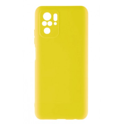 Фото Накладка силиконовая Silicone Case для Xiaomi Poco M5S Желтая