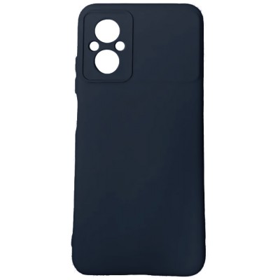 Фото Накладка силиконовая Silicone Case для Xiaomi Poco M5 Темно-синяя