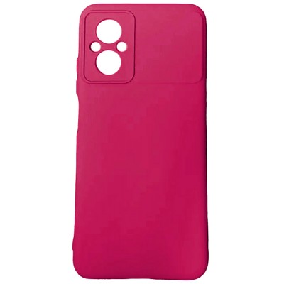 Фото Накладка силиконовая Silicone Case для Xiaomi Poco M5 Розовая