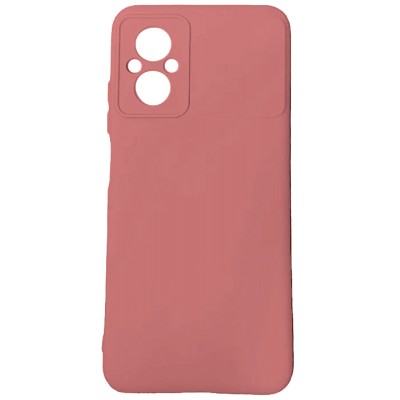 Фото Накладка силиконовая Silicone Case для Xiaomi Poco M5 Пудровая