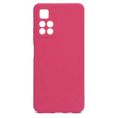 Фото Накладка силиконовая Silicone Cover для Xiaomi Poco M4 Pro 5G Розовая