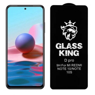 Фото Защитное стекло  Glass King D Pro для Xiaomi Redmi Note 10/Note 10S/Note 11/Note 11S/Poco M4 Pro 4G