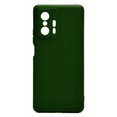 Фото Накладка силиконовая Fashion Case для Xiaomi 11T/11T Pro Зеленая