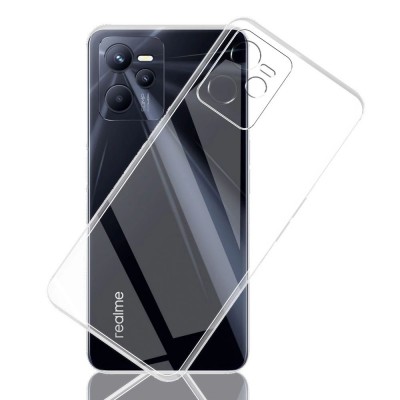 Фото Силиконовая накладка Clear Case для realme C35 Прозрачная