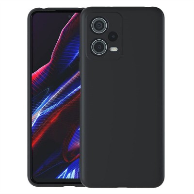 Фото Накладка силиконовая Silicone Case для Xiaomi Redmi Note 12 Pro+/Redmi Note 12 Pro 5G Черная