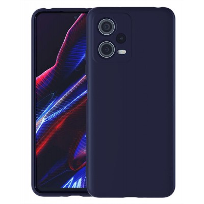 Фото Накладка силиконовая Silicone Case для Xiaomi Redmi Note 12 Pro+/Redmi Note 12 Pro 5G Синяя