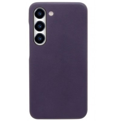 Фото Кожаный чехол KZDOO NOBLE COLLECTION для Samsung Galaxy S23 Фиолетовый