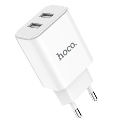 Фото Сетевое зарядное устройство Hoco C62A, белый