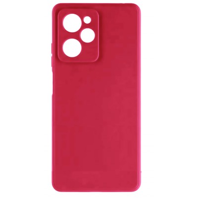 Фото Чехол-накладка Silicone Case для Xiaomi Poco X5 Pro 5G Розовая