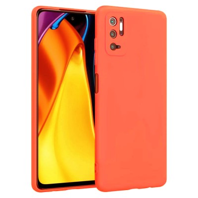 Фото Накладка силиконовая Case для Xiaomi Poco M3 Pro/Note 10T Красная