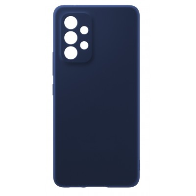 Фото Накладка Silicone Case для Samsung Galaxy A53 Синяя