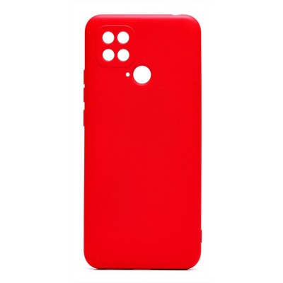 Фото Накладка Silicone Case для Xiaomi Poco C40/Xiaomi Redmi 10C Красная