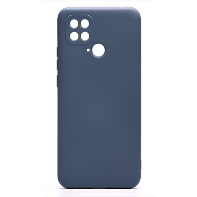 Фото Накладка Silicone Case для Xiaomi Poco C40/Xiaomi Redmi 10C Синяя