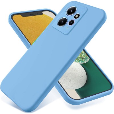 Фото Накладка Silicone Case для Xiaomi Redmi Note 12 Голубая