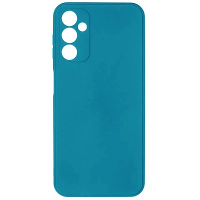 Фото Чехол-накладка Silicone Case для Samsung Galaxy A14 Голубая