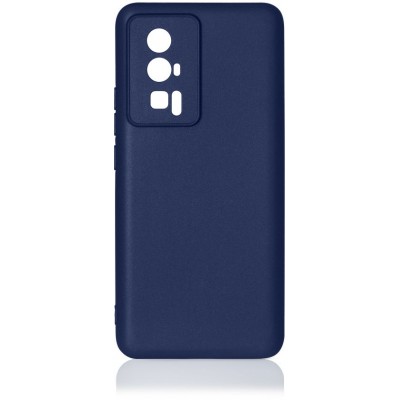 Фото Силиконовый чехол DF poCase-15 для Xiaomi Poco F5 Pro, синий