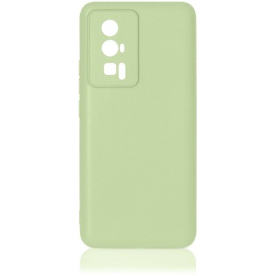 Фото Силиконовый чехол DF poCase-15 для Xiaomi Poco F5 Pro, зеленый